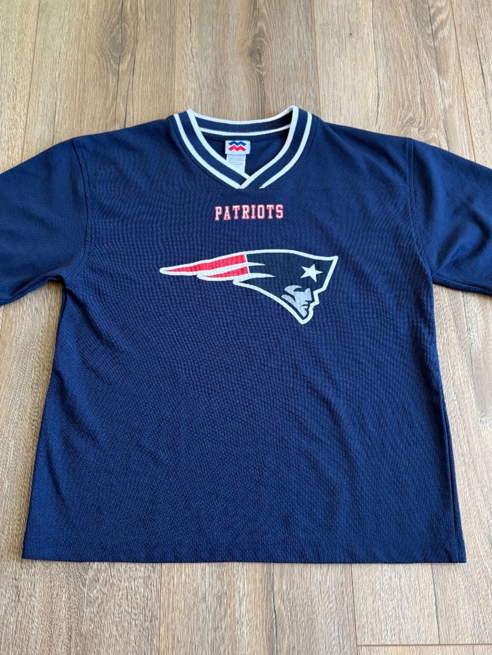 New England Patriots Vintage Jersey Tee l Youth M (10/12)